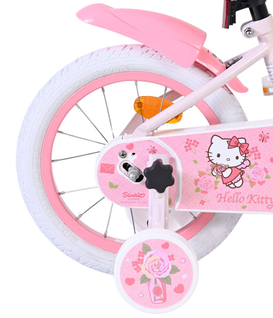 Volare hello kitty kinderfiets - meisjes - 14 inch - roze