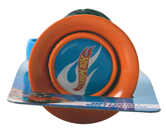 Volare hot wheels fietstoeter - jongens - oranje zwart