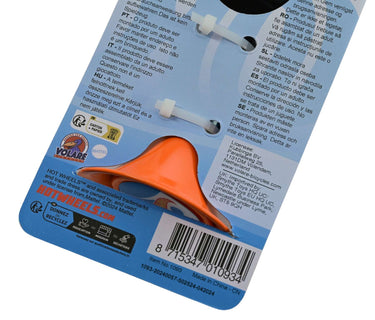 Volare hot wheels fietstoeter - jongens - oranje zwart