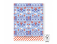 House of products cadeauzakjes - holland - orange stripes - 27x34cm - 200st