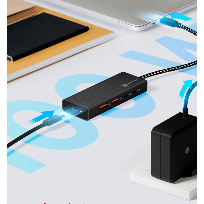 Load image into Gallery viewer, ICY BOX 4-poorts hub met USB-C 3.2 Gen 2
