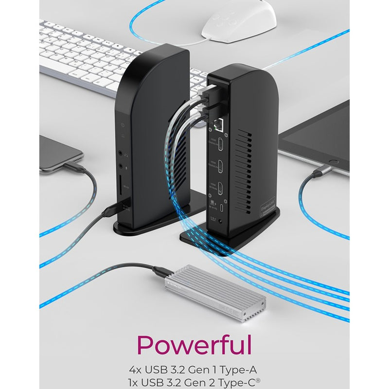 Load image into Gallery viewer, Icy box ib-dk2256ac 12-in-1 displaylink hybrid dockingstat
