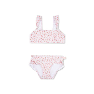 Leopard | oudroze meisjes uv bikini