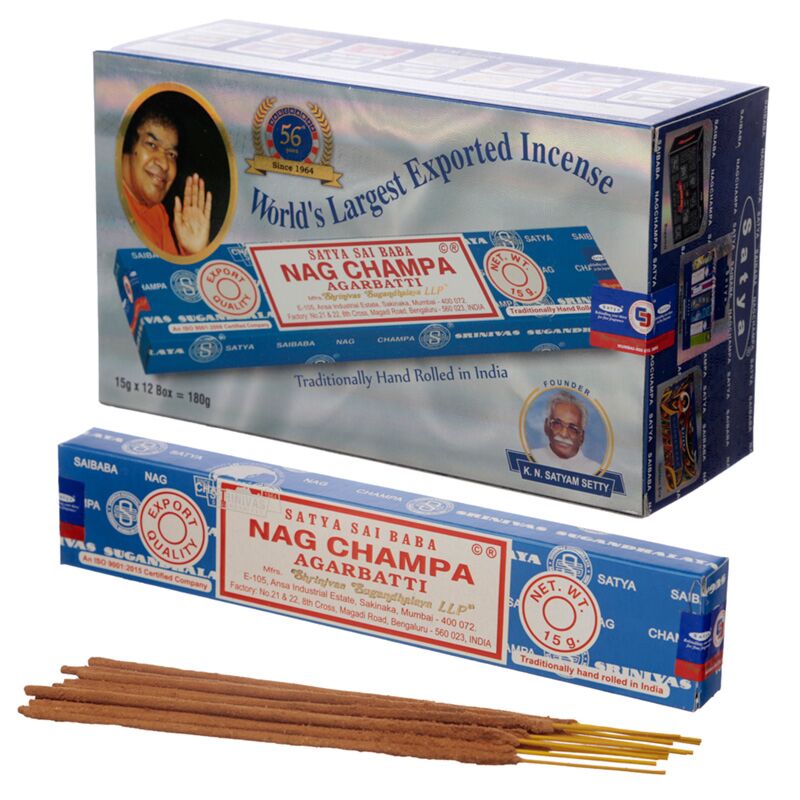 Load image into Gallery viewer, Satya nag champa wierook stokjes
