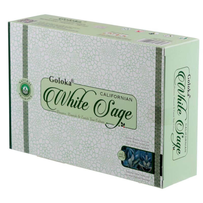 Load image into Gallery viewer, Californische witte salie - goloka wierook stokjes
