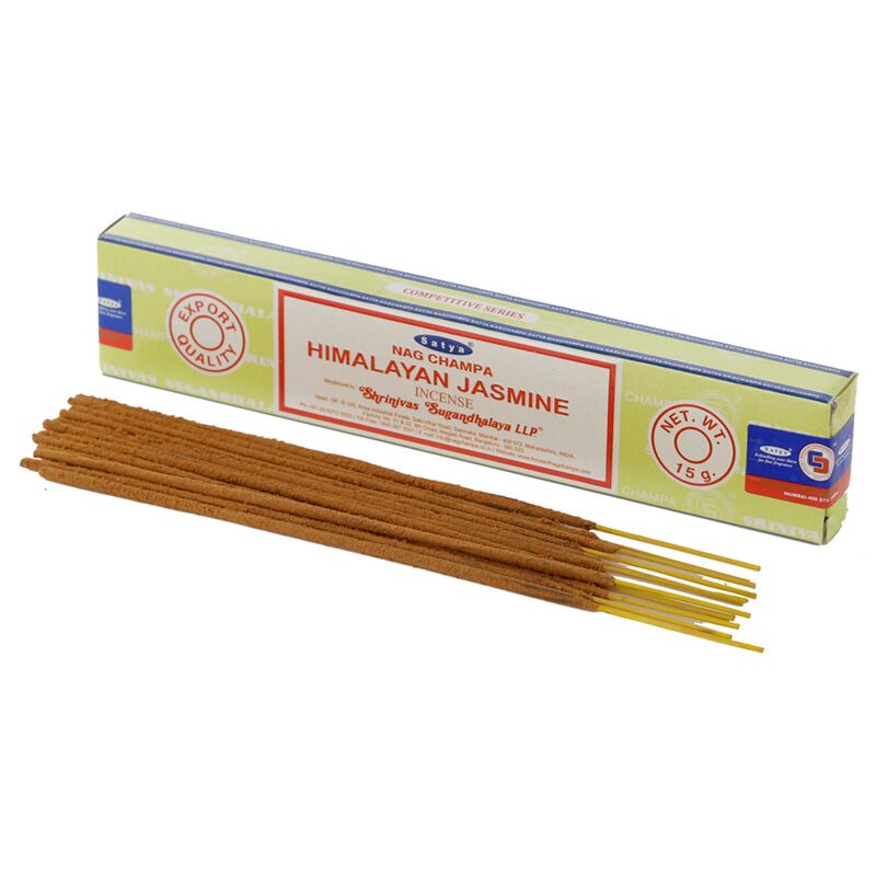 Load image into Gallery viewer, 01358 himalaya jasmijn - satya nag champa wierook stokjes
