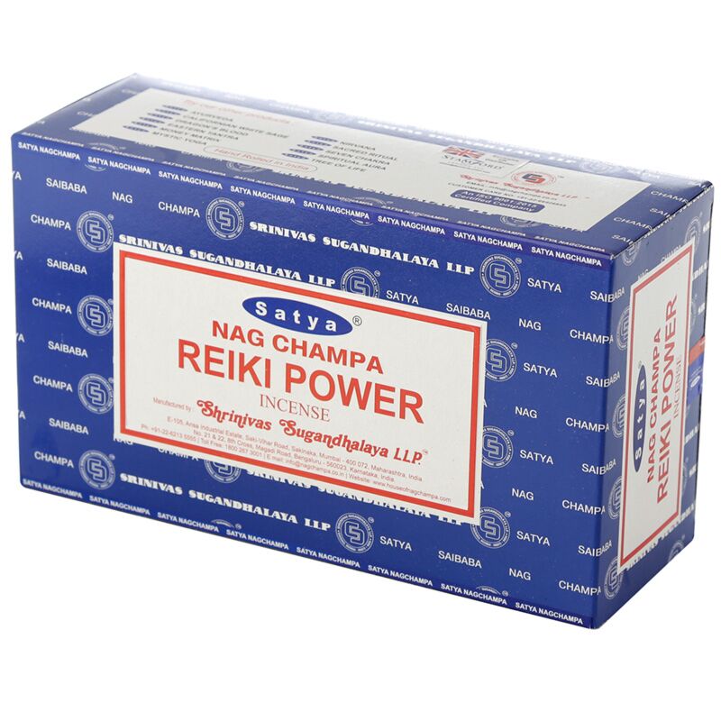 Load image into Gallery viewer, 01411 vfm reiki power - satya nag champa wierook stokjes
