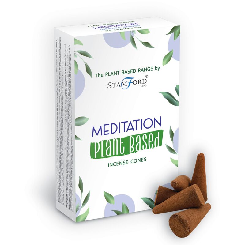 Load image into Gallery viewer, 46243 meditatie - stamford plantaardige wierook kegels
