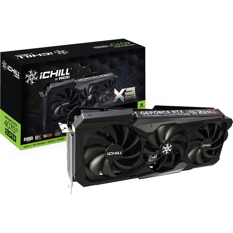 Load image into Gallery viewer, INNO3D GeForce RTX 4070 Ti SUPER ICHILL X3
