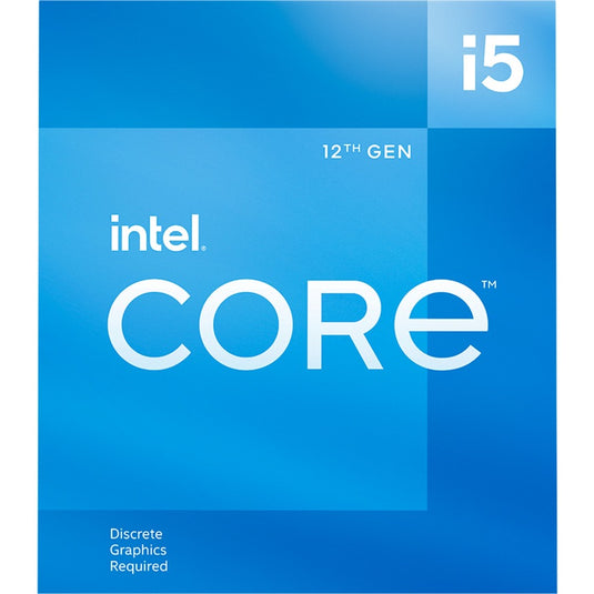 Intel® Intel® Core i5-12400F, 2,5 GHz (4,4 GHz Turbo Boost)