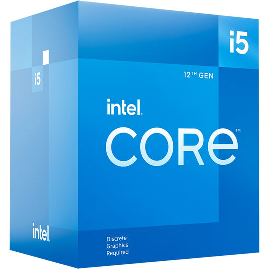 Intel® Intel® Core i5-12400F, 2,5 GHz (4,4 GHz Turbo Boost)