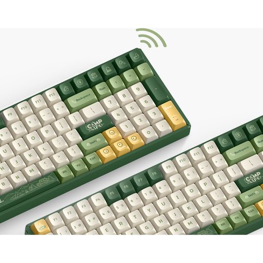 Iqunix f97 camping wireless mechanical keyboard