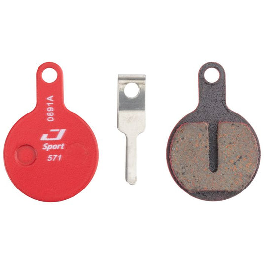 Jagwire sport semi-metallic disc brake pad - tektro (lyra)