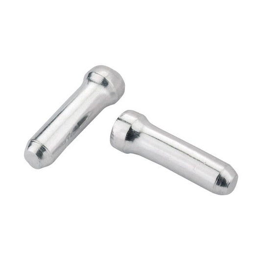 Jagwire cable tips - brake or shift (500pcs) - silver