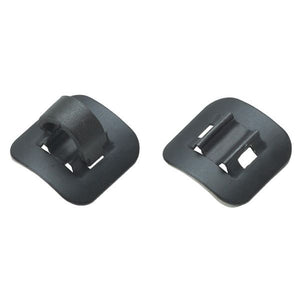 Jagwire alloy stick-on cable guide (4pcs) - black