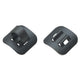 Jagwire alloy stick-on cable guide (4pcs) - black