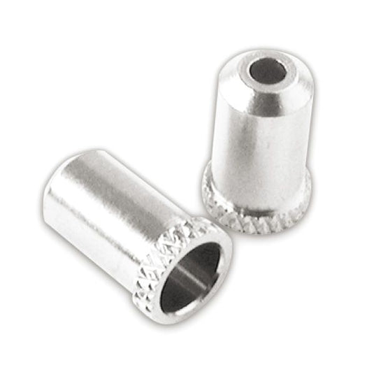 Jagwire cable guide stopper - brass (50pcs) - chrome