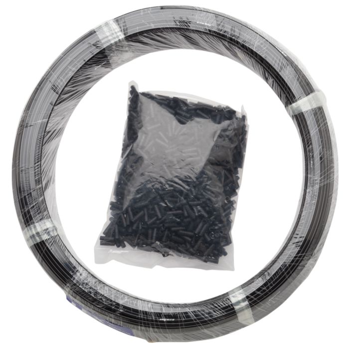 Load image into Gallery viewer, Jagwire shift housing 4mm lex (end caps included) (200 m) - black
