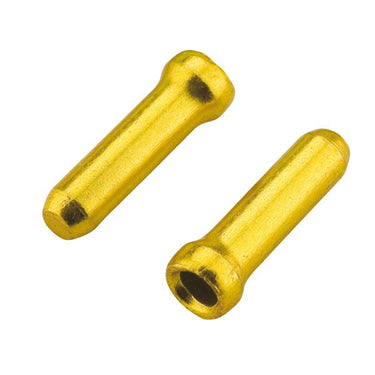 Jagwire cable tips - brake or shift (500pcs) - gold