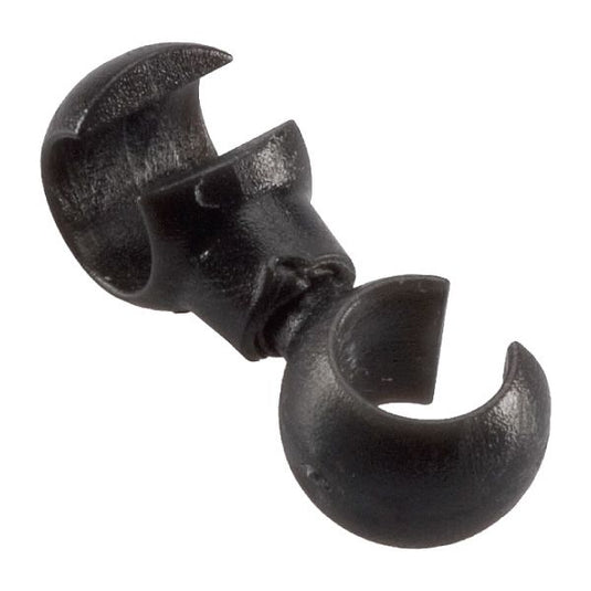 Jagwire rotating hook (20pcs) - black