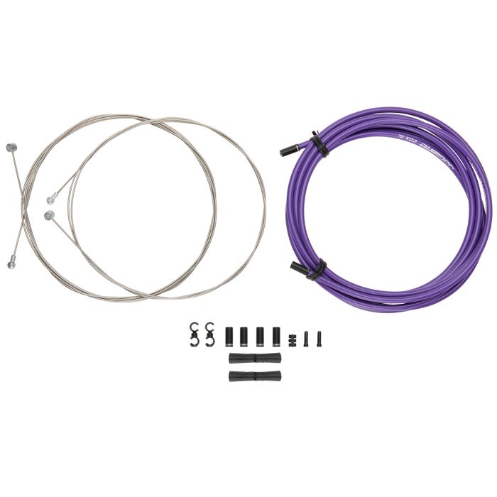 Load image into Gallery viewer, Jagwire universal sport brake kit - purple

