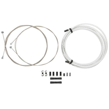 Jagwire universal sport brake kit - braided white