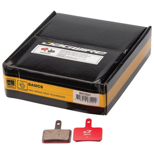Jagwire sport semi-metallic disc brake pad - workshop (25 pairs) - shimano (deore lx t675)
