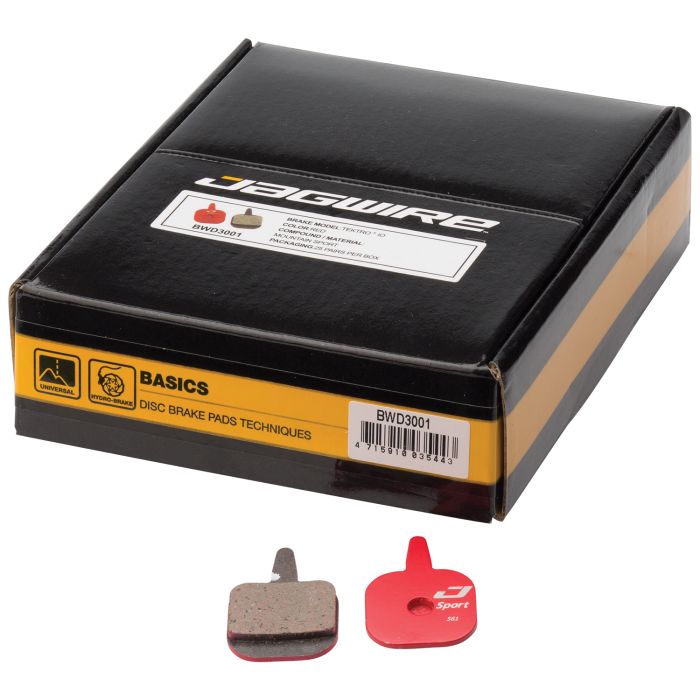 Load image into Gallery viewer, Jagwire sport semi-metallic disc brake pad - workshop (25 pairs) - tektro (io)
