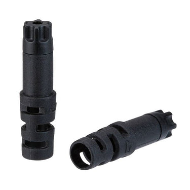 Jagwire end caps anti-kink - 5mm brake - plastic (30pcs) - black