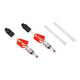 Jagwire assembly bleed fitting hose clamp coupling - mineral