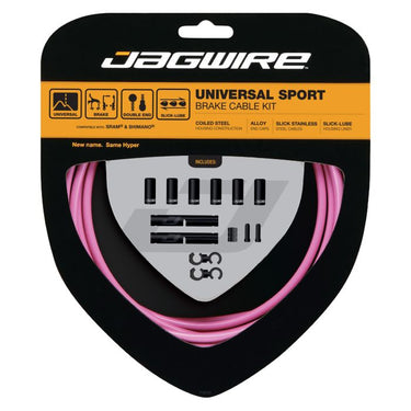 Jagwire universal sport brake kit - pink