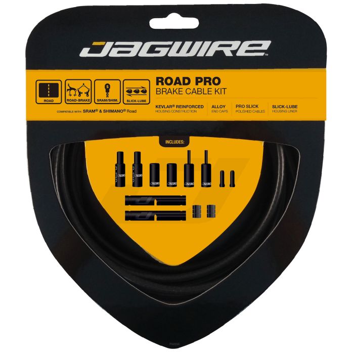 Load image into Gallery viewer, Jagwire road pro brake kit - stealth black
