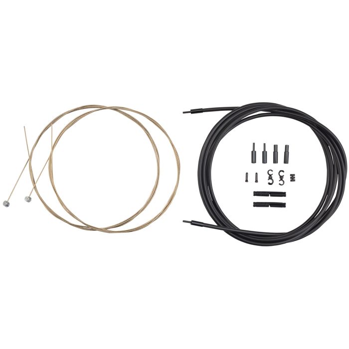 Load image into Gallery viewer, Jagwire mountain pro brake kit - stealth black
