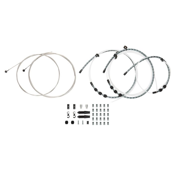 Load image into Gallery viewer, Jagwire mountain elite link brake kit - gray
