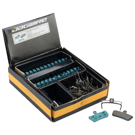 Jagwire sport organic disc brake pad - workshop (25 pairs) - sram (guide)