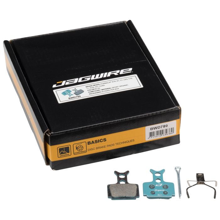 Load image into Gallery viewer, Jagwire sport organic disc brake pad - workshop (25 pairs) - formula (cura)
