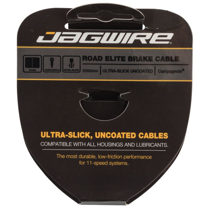 Load image into Gallery viewer, Jagwire road brake cable - elite polished ultra-slick stainless - 1.5x2000mm - campagnolo
