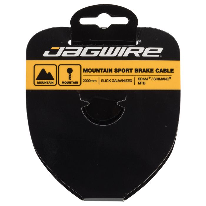 Load image into Gallery viewer, Jagwire mountain brake cable - sport slick galvanized - 1.5x2000mm - sram shimano
