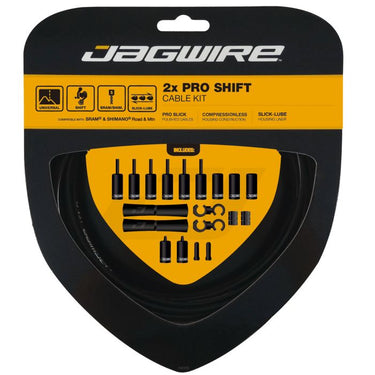 Jagwire 2x pro shift kit - black