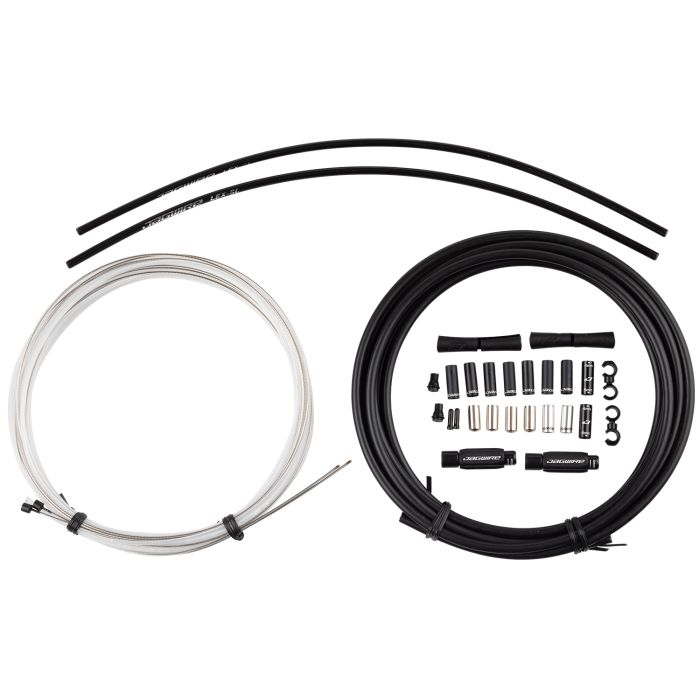 Load image into Gallery viewer, Jagwire 2x elite sealed shift kit - stealth black
