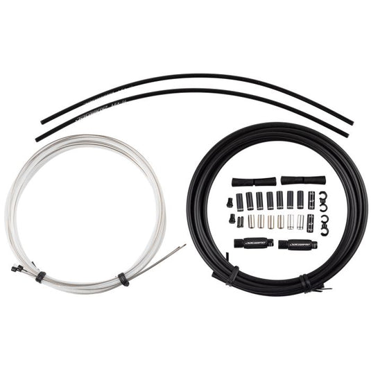 Jagwire 2x elite sealed shift kit - stealth black