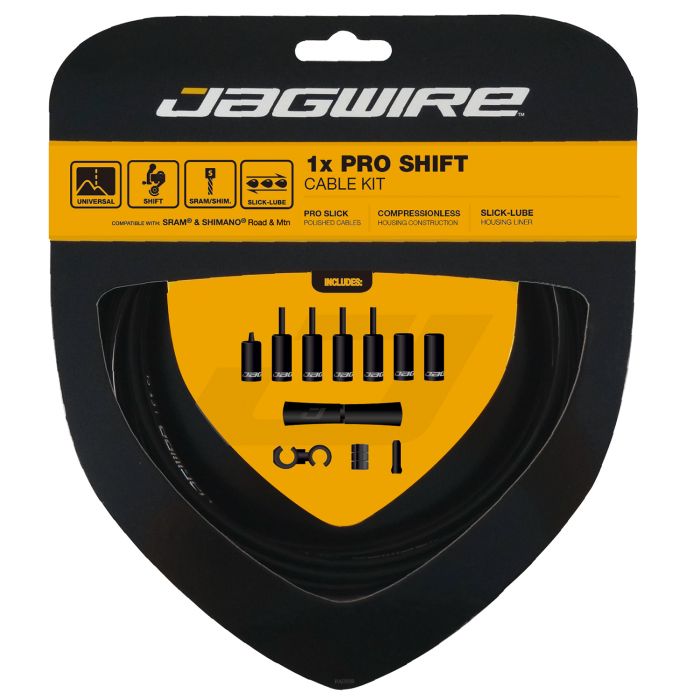 Load image into Gallery viewer, Jagwire 1x pro shift kit - black
