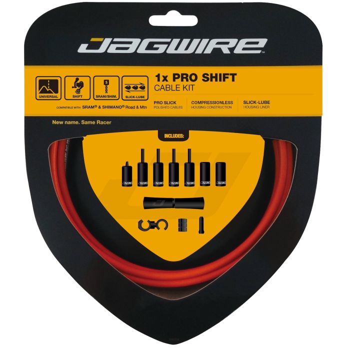 Load image into Gallery viewer, Jagwire 1x pro shift kit - orange
