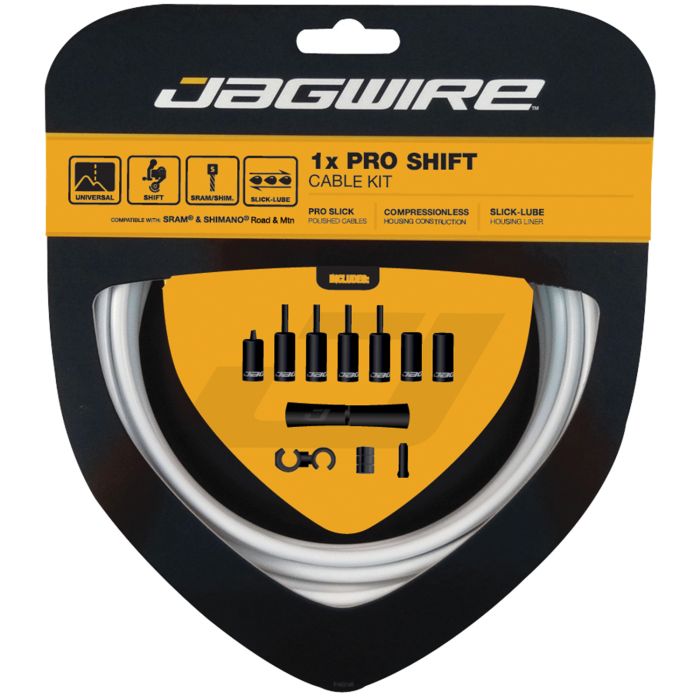 Load image into Gallery viewer, Jagwire 1x pro shift kit - white
