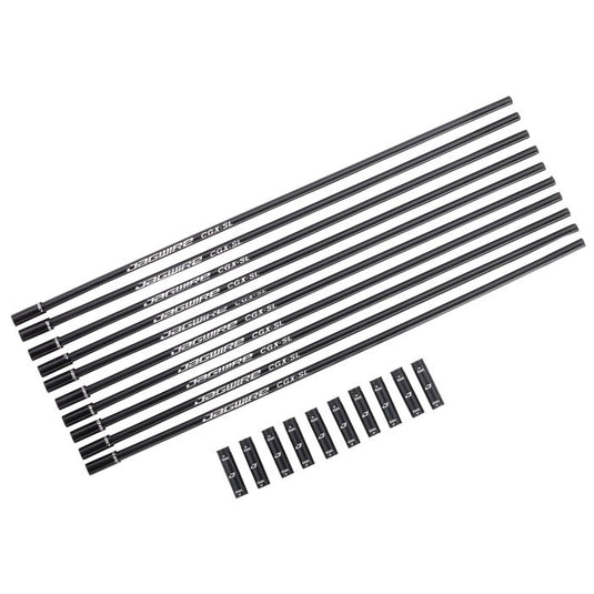 Jagwire flexible shift housing 4mm cgx-sl (240mm - 10pcs) - black