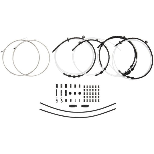 Jagwire 2x elite link shift kit - black