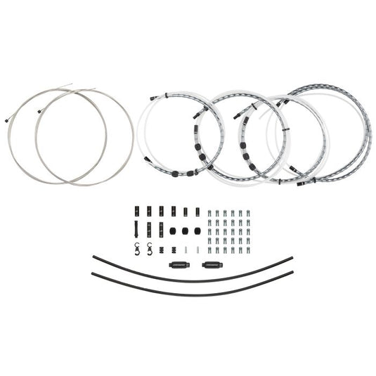 Jagwire 2x elite link shift kit - gray