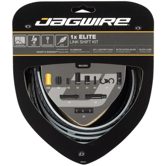 Jagwire 1x elite link shift kit - black