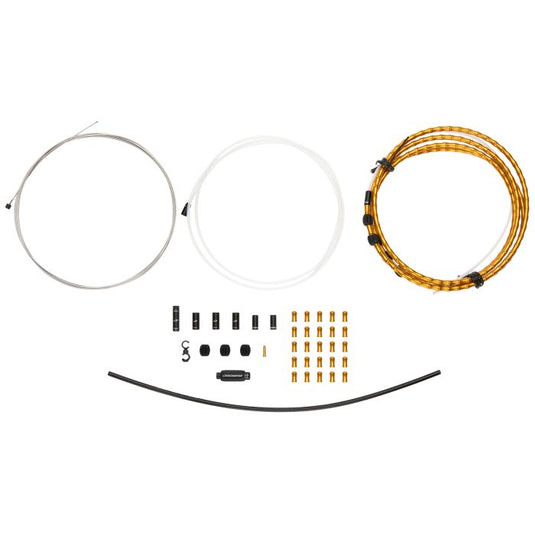Jagwire 1x elite link shift kit - gold