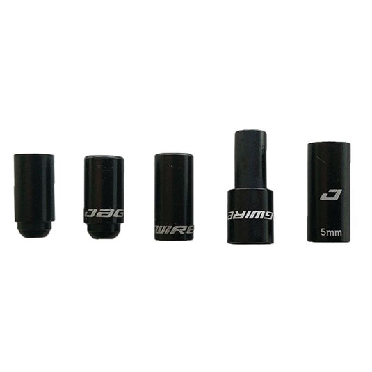 Jagwire road elite link brake end cap pack (12pcs) - black